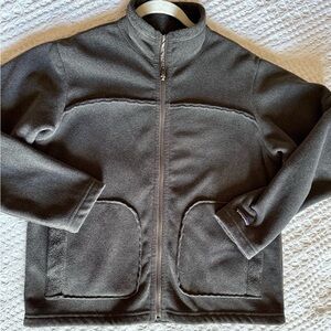 Patagonia Synchilla Full Zip Fleece Jacket Brownish Black Women’s Large